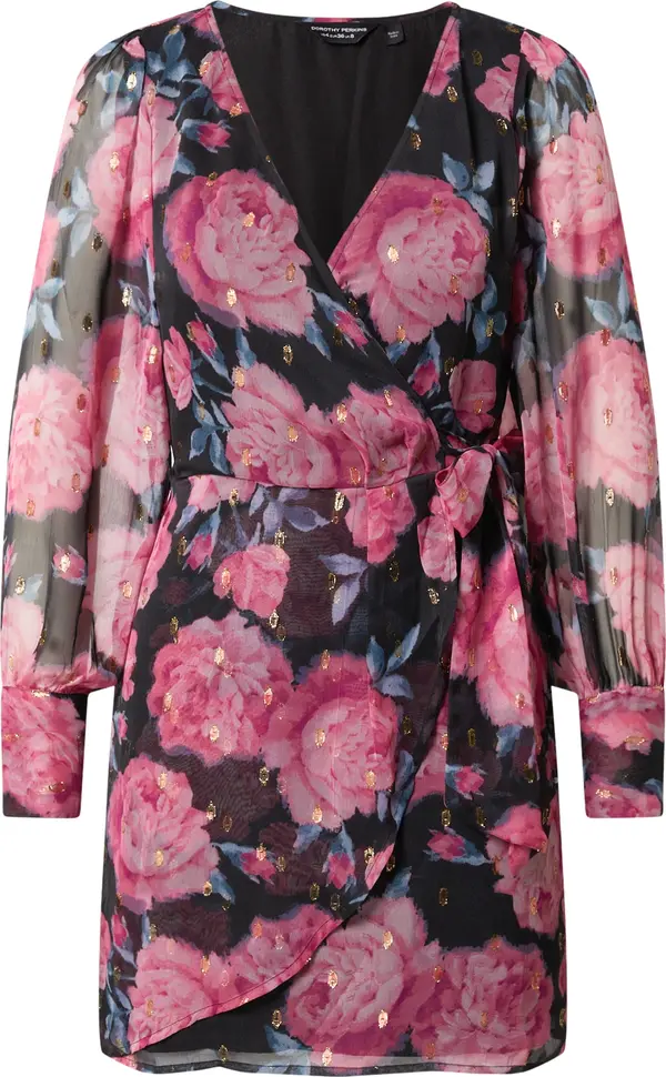 Dorothy Perkins Dorothy Perkins Haljina  travnato zelena / roza / crna