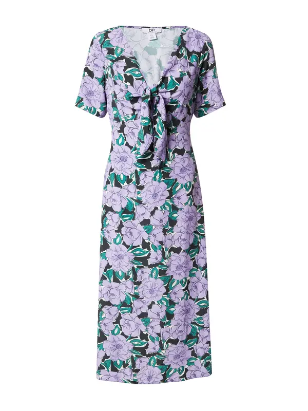 Dorothy Perkins Dorothy Perkins Haljina  zelena / ljubičasta / crna