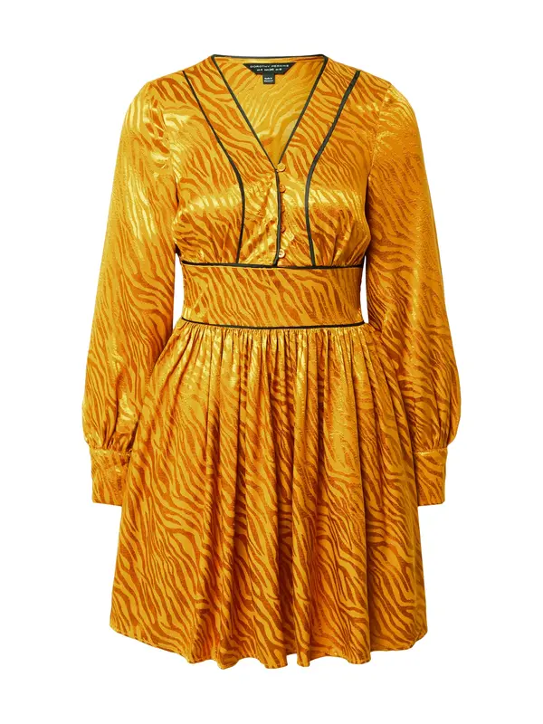 Dorothy Perkins Dorothy Perkins Haljina  zlatno žuta / crna