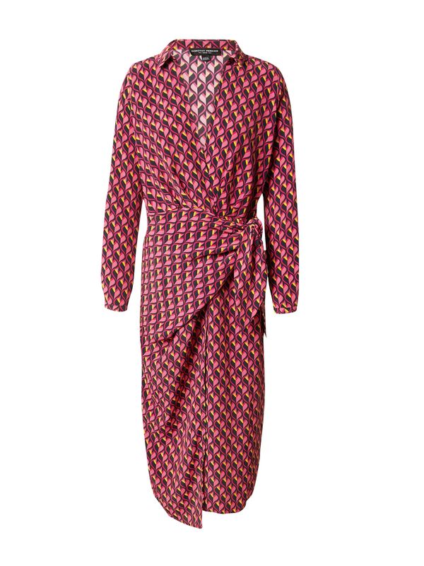 Dorothy Perkins Dorothy Perkins Haljina  žuta / svijetloroza / crvena / crna