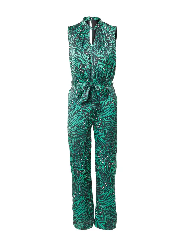 Dorothy Perkins Dorothy Perkins Kombinezon  zelena / crna / bijela