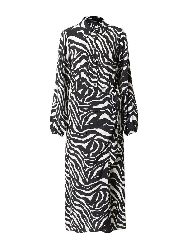 Dorothy Perkins Dorothy Perkins Košulja haljina  crna / bijela