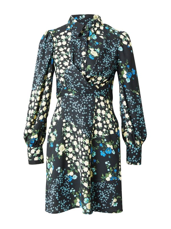 Dorothy Perkins Dorothy Perkins Košulja haljina  nebesko plava / svijetložuta / tamno zelena / crna