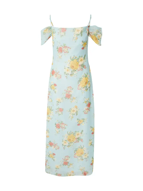 Dorothy Perkins Dorothy Perkins Ljetna haljina  azur / žuta / travnato zelena / crvena
