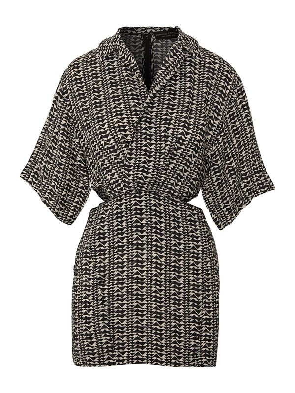 Dorothy Perkins Petite Dorothy Perkins Petite Haljina 'Ikat'  bež / crna