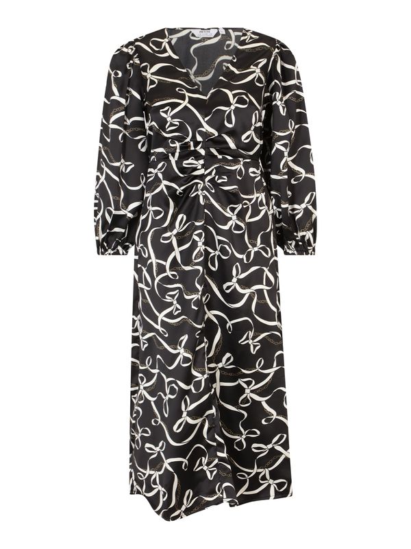 Dorothy Perkins Petite Dorothy Perkins Petite Haljina  tamno bež / crna / bijela