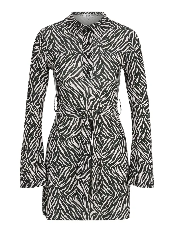 Dorothy Perkins Petite Dorothy Perkins Petite Košulja haljina  crna / prljavo bijela
