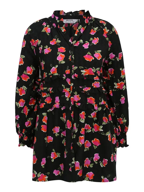 Dorothy Perkins Petite Dorothy Perkins Petite Košulja haljina 'Red Ditsy '  miks boja / crna