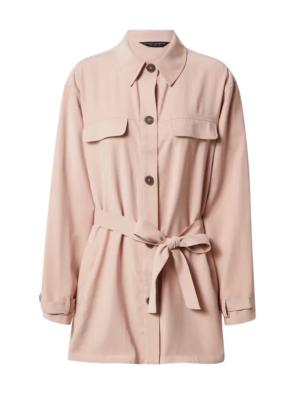 Dorothy Perkins Dorothy Perkins Prijelazna jakna 'Shacket'  pastelno roza