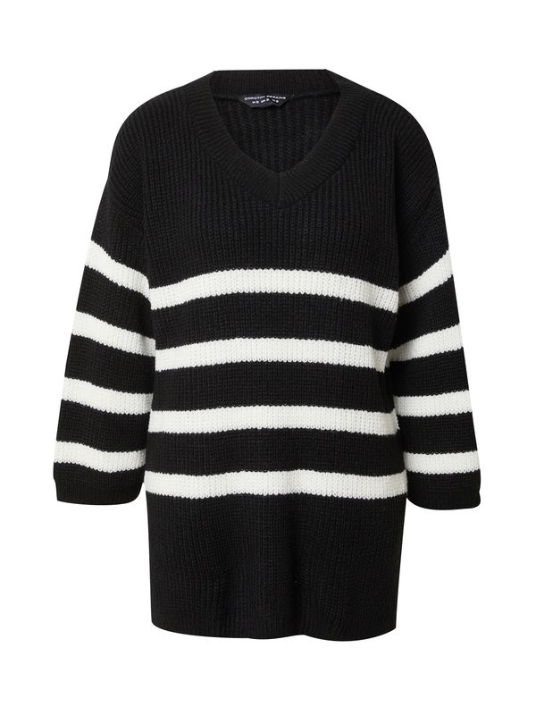 Dorothy Perkins Dorothy Perkins Pulover  crna / bijela