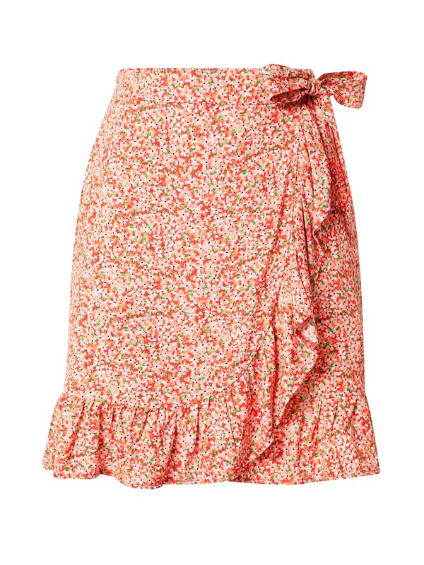 Dorothy Perkins Dorothy Perkins Suknja  travnato zelena / marelica / pastelno roza / crvena / crna