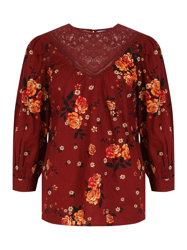 Dorothy Perkins Tall Dorothy Perkins Tall Bluza  bež / narančasta / crvena / bordo / crna