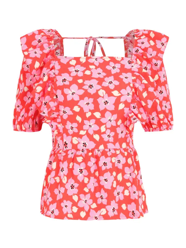 Dorothy Perkins Tall Dorothy Perkins Tall Bluza  svijetloroza / narančasto crvena / crna / bijela