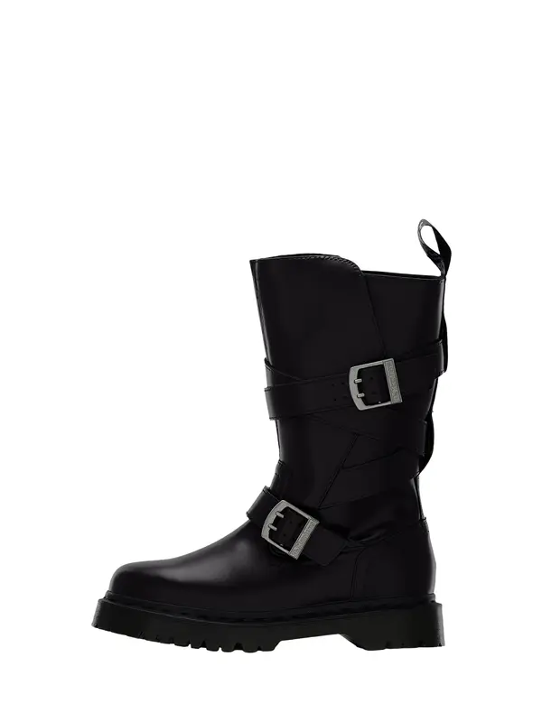 Dr. Martens Dr. Martens Čizme 'Anistone'  crna / srebro