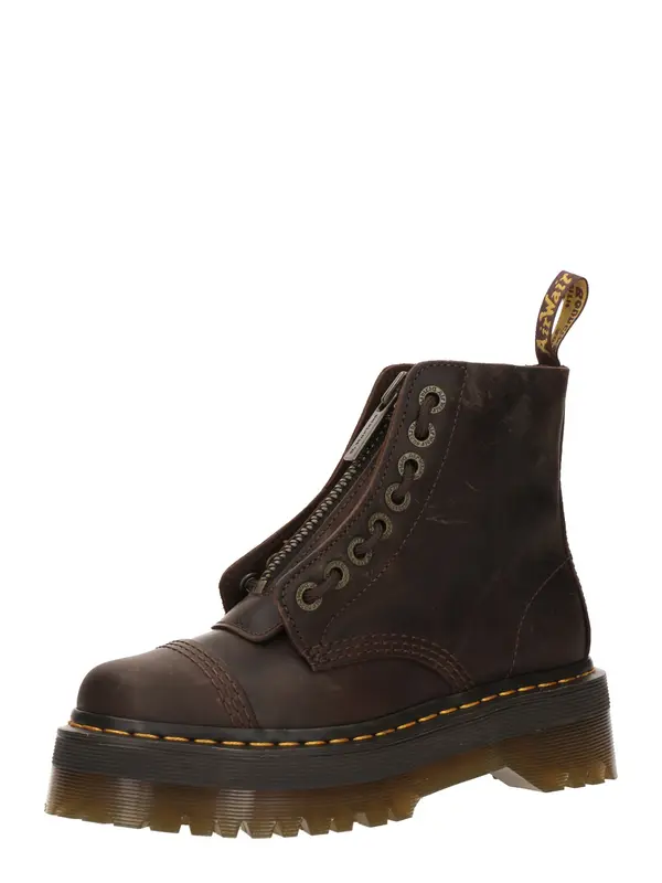 Dr. Martens Dr. Martens Čizme sa vezicama 'Sinclair 8 Eye'  smeđa