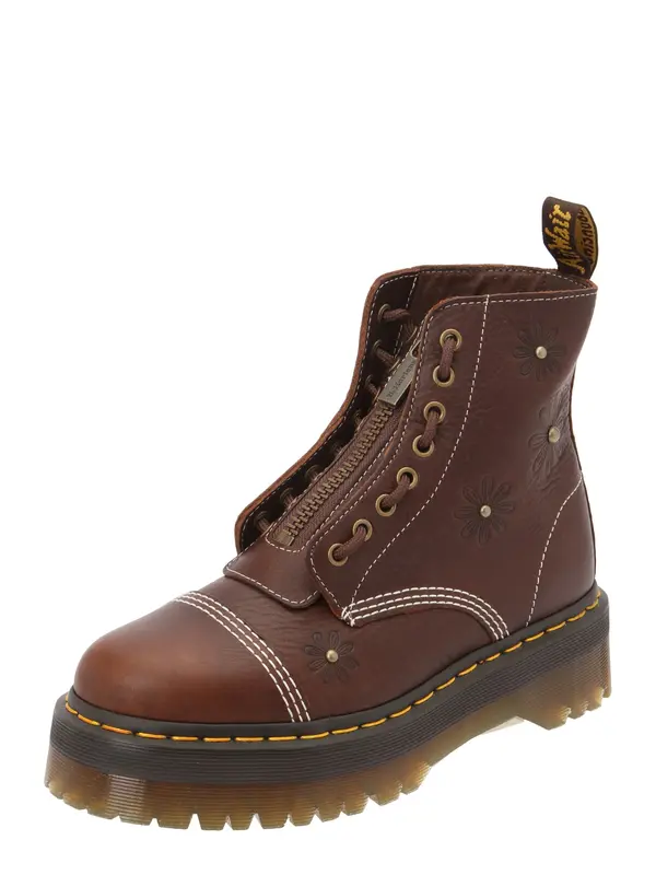 Dr. Martens Dr. Martens Čizmice 'Sinclair Flower'  kestenjasto smeđa