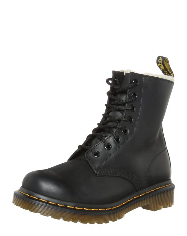 Dr. Martens Dr. Martens Gležnjače na vezanje '1460 Serena - 8'  žuta / crna / bijela