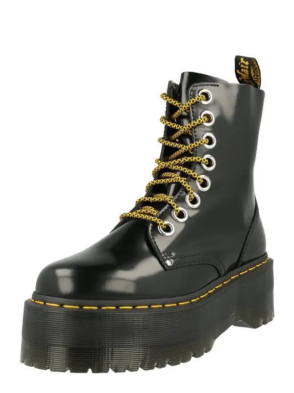 Dr. Martens Dr. Martens Gležnjače na vezanje 'Max'  tamo žuta / crna