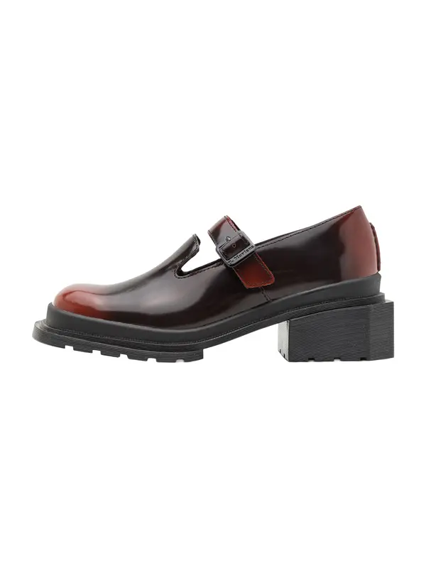 Dr. Martens Dr. Martens Slip On cipele 'Maybole'  trešnja crvena / crna