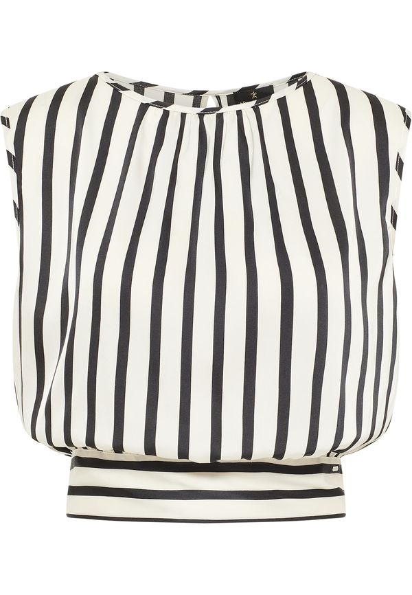 DreiMaster Klassik DreiMaster Klassik Bluza  crna / vuneno bijela