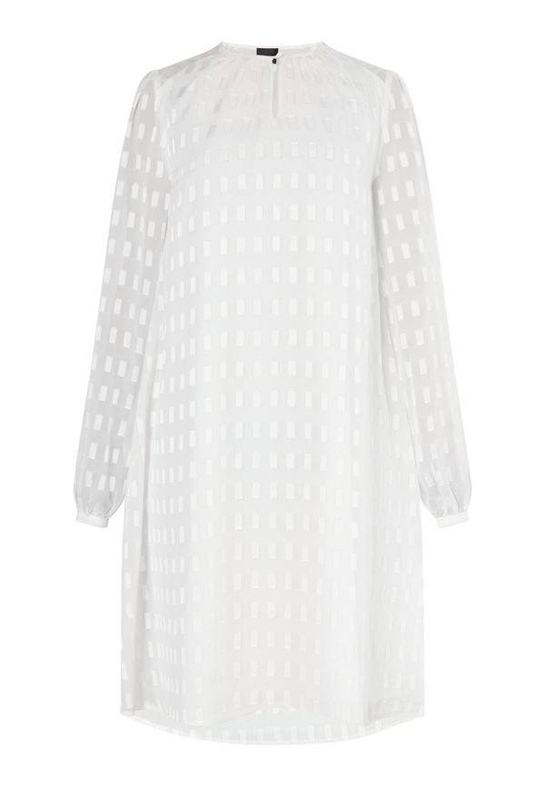 DreiMaster Klassik DreiMaster Klassik Haljina 'Acalmar'  vuneno bijela