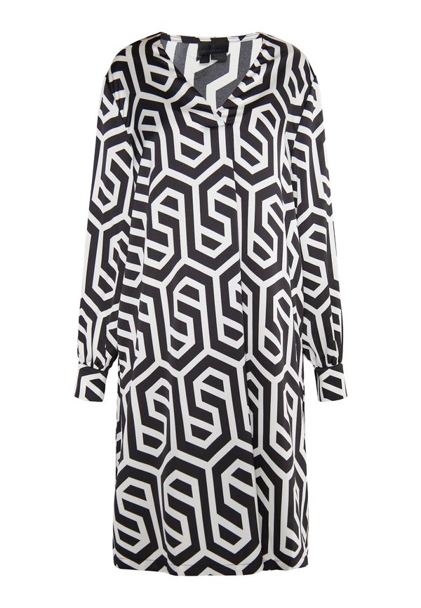 DreiMaster Klassik DreiMaster Klassik Haljina 'Casnagie'  crna / vuneno bijela