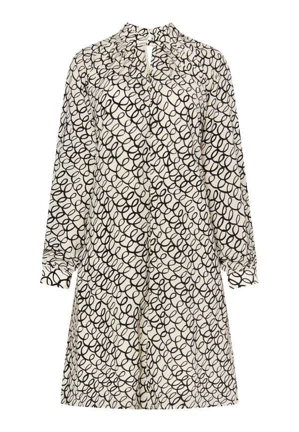 DreiMaster Klassik DreiMaster Klassik Haljina  crna / vuneno bijela