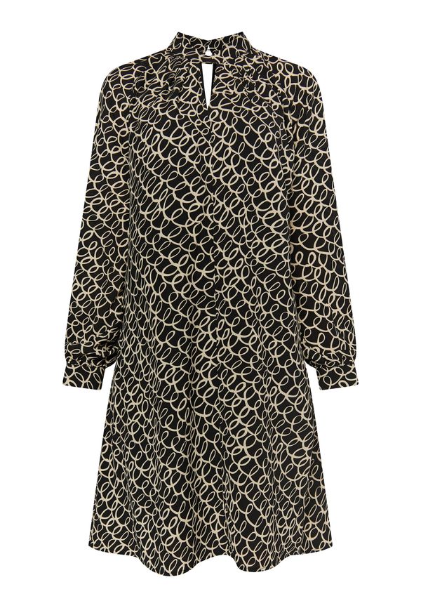 DreiMaster Klassik DreiMaster Klassik Haljina  zlatna / crna