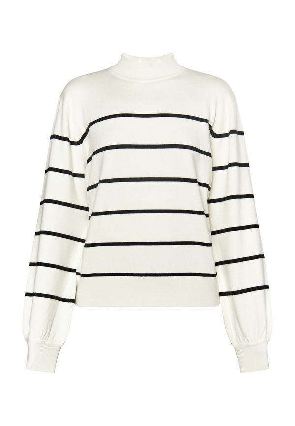 DreiMaster Klassik DreiMaster Klassik Pulover  crna / vuneno bijela