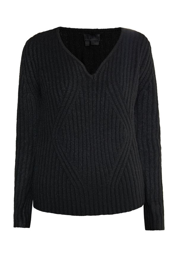 DreiMaster Klassik DreiMaster Klassik Pulover 'Ledkin'  crna