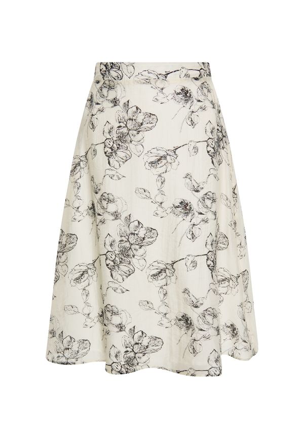 DreiMaster Klassik DreiMaster Klassik Suknja  crna / vuneno bijela