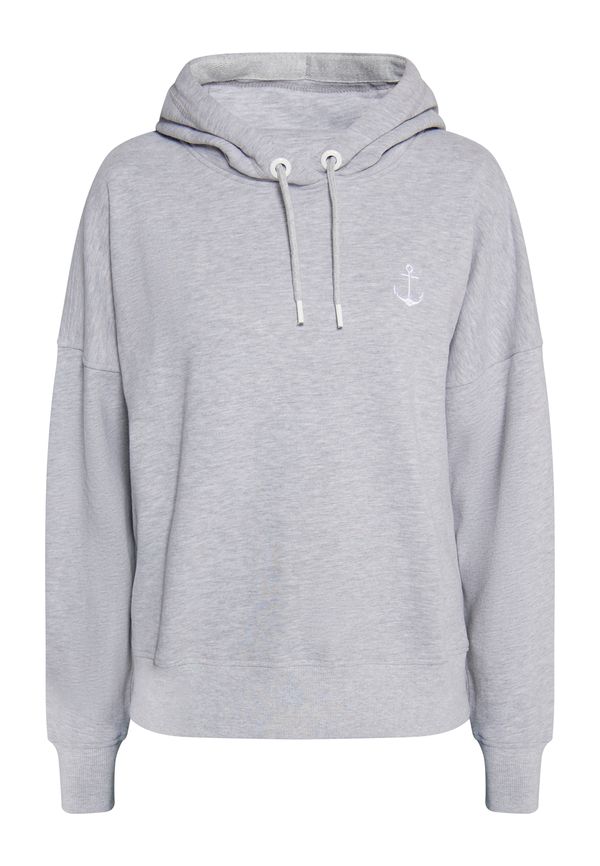 DreiMaster Maritim DreiMaster Maritim Sweater majica  siva melange