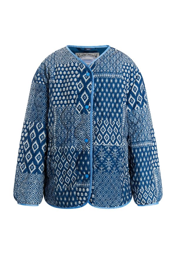 DREIMASTER DREIMASTER Prijelazna jakna  morsko plava / bijela