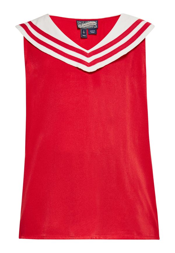 DreiMaster Vintage DreiMaster Vintage Bluza  crvena / bijela