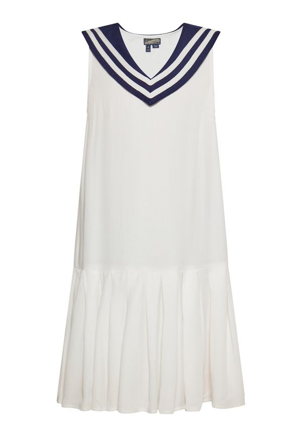 DreiMaster Vintage DreiMaster Vintage Haljina  mornarsko plava / prljavo bijela