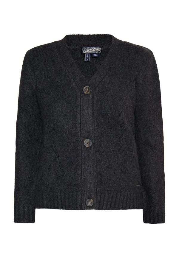 DreiMaster Vintage DreiMaster Vintage Kardigan  antracit siva