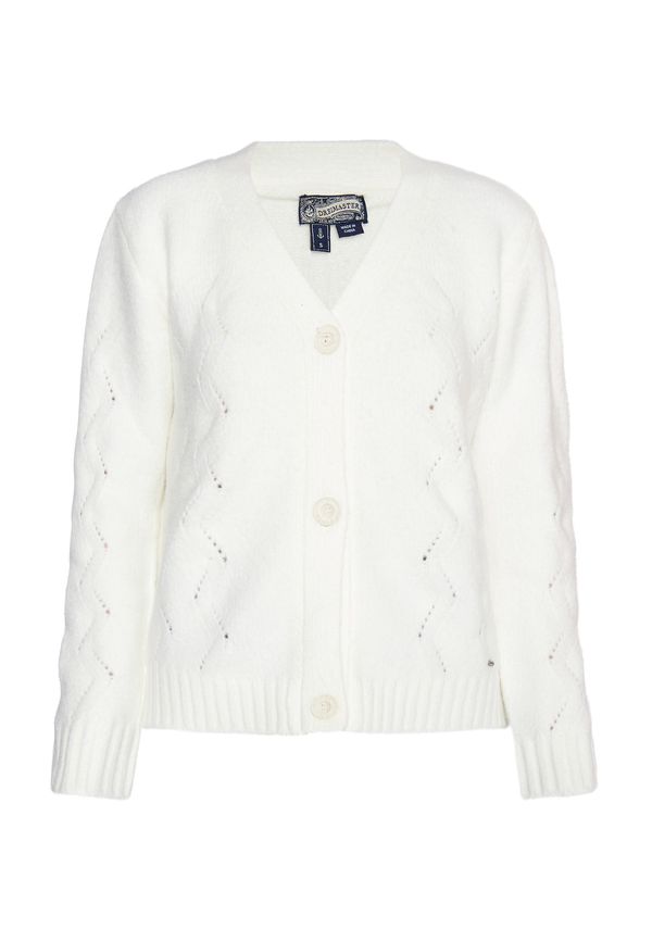 DreiMaster Vintage DreiMaster Vintage Kardigan  vuneno bijela