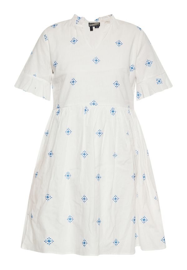 DreiMaster Vintage DreiMaster Vintage Ljetna haljina  plava / vuneno bijela