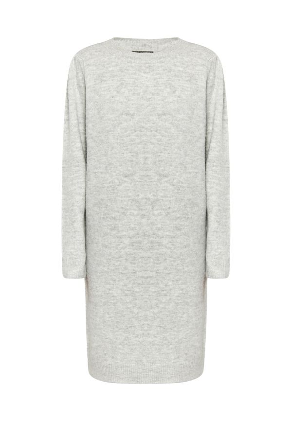 DreiMaster Vintage DreiMaster Vintage Pletena haljina 'Incus'  svijetlosiva / siva melange