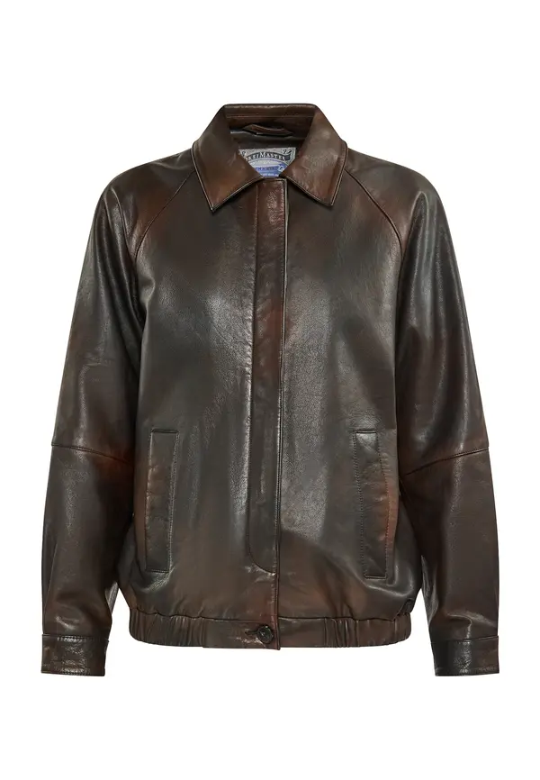 DreiMaster Vintage DreiMaster Vintage Prijelazna jakna  tamno smeđa