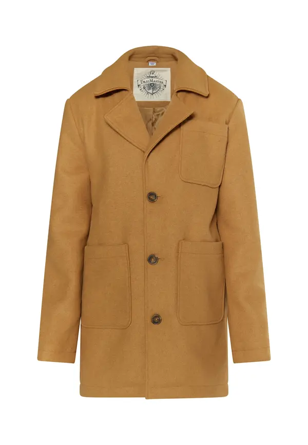 DreiMaster Vintage DreiMaster Vintage Prijelazni kaput  boja devine dlake (camel)