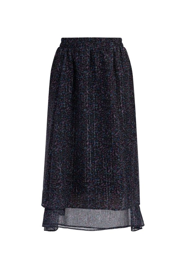 DreiMaster Vintage DreiMaster Vintage Suknja  plava / ljubičasta / crna / srebro