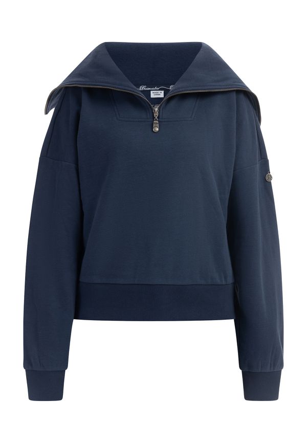 DreiMaster Vintage DreiMaster Vintage Sweater majica 'Idem'  morsko plava