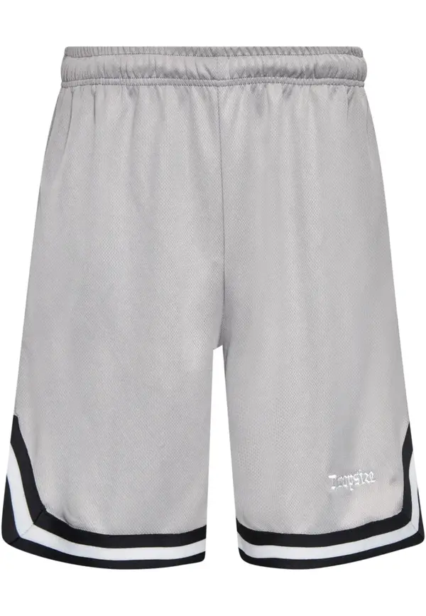 Dropsize Dropsize Hlače  svijetlosiva / crna / bijela