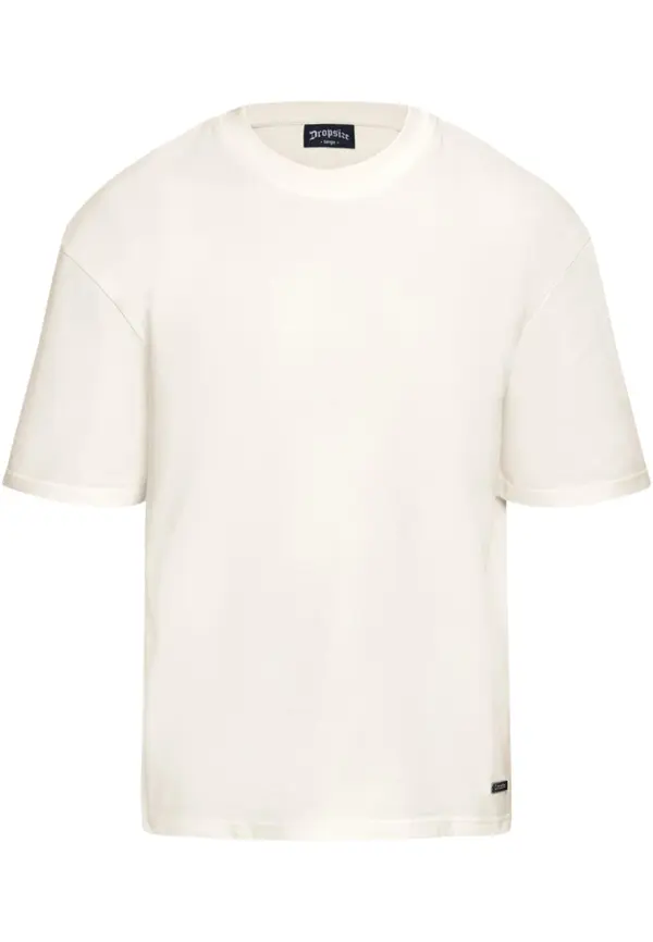 Dropsize Dropsize Majica  boja pijeska / crna
