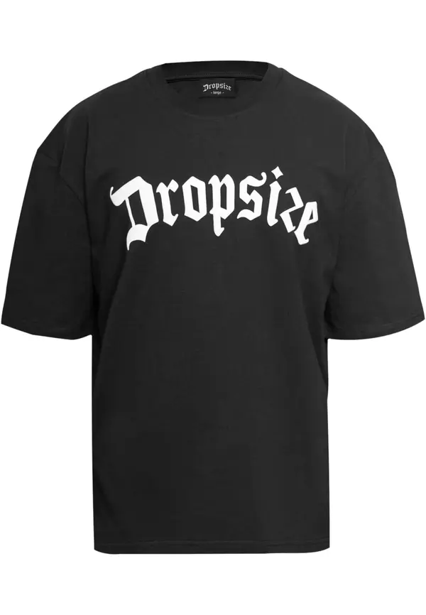 Dropsize Dropsize Majica  crna / bijela