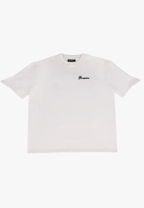 Dropsize Dropsize Majica 'Dream And Grind'  svijetlosiva / crna