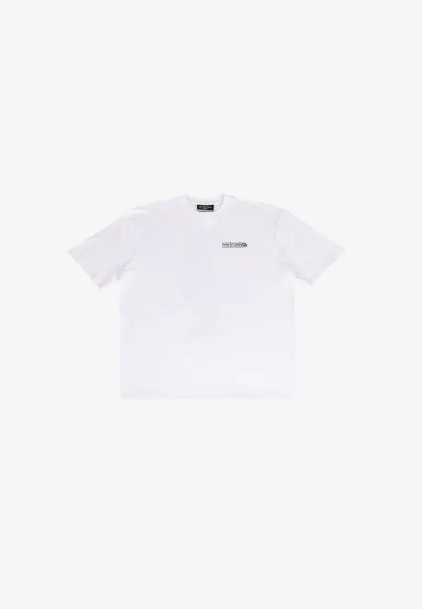 Dropsize Dropsize Majica 'Ice Cream'  toplo smeđa / plava / smeđa / bijela