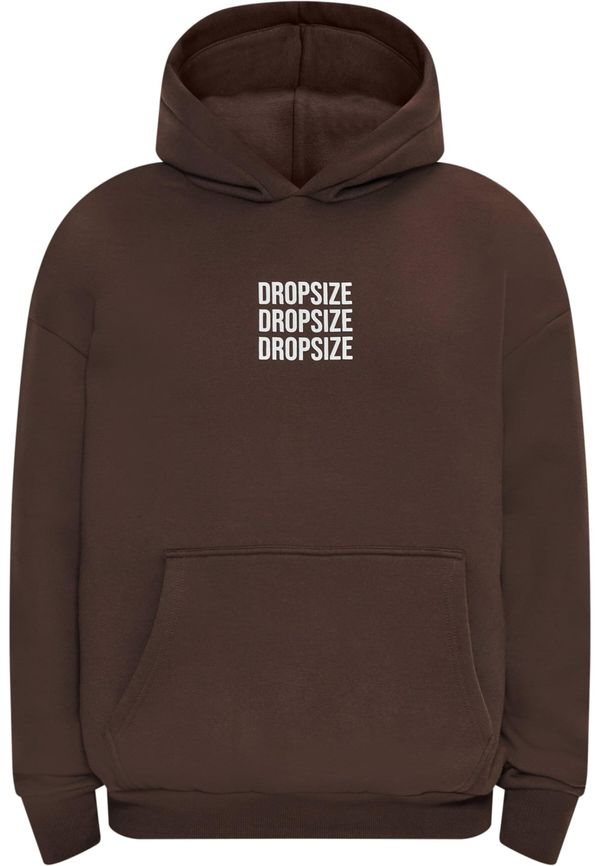 Dropsize Dropsize Sweater majica  čokolada / bijela