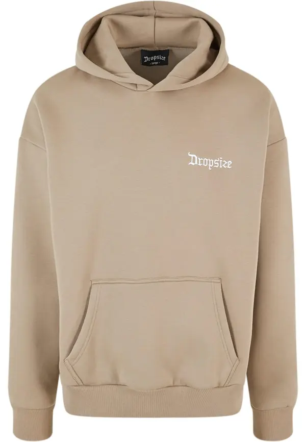 Dropsize Dropsize Sweater majica 'Embo'  ecru/prljavo bijela / tamno bež
